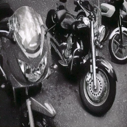 Same photo after AI denoising with EnhanceCraft — clean, sharp result with noise removed